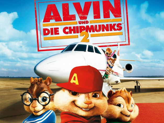 Обои картинки фото элвин, бурундуки, мультфильмы, alvin, and, the, chipmunks, squeakquel