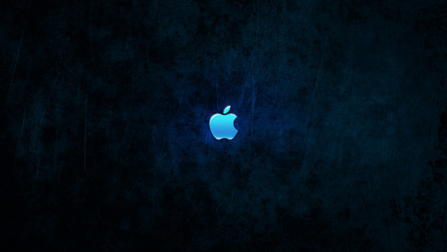 Обои картинки фото компьютеры, apple, логотип, яблоко, тёмный