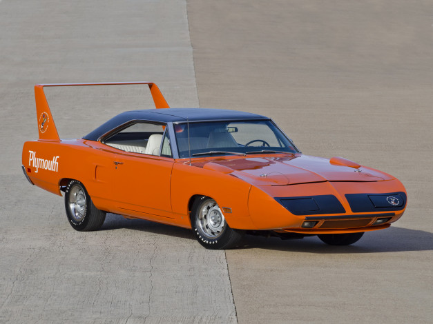 Обои картинки фото автомобили, plymouth, 1970, superbird, road, runner