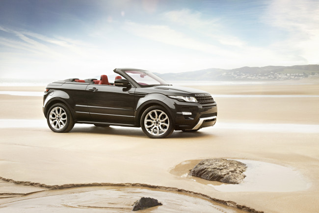 Обои картинки фото 2012, land, rover, range, evoque, convertible, автомобили