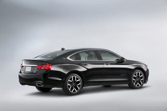 Картинка автомобили chevrolet blackout impala темный 2014г concept