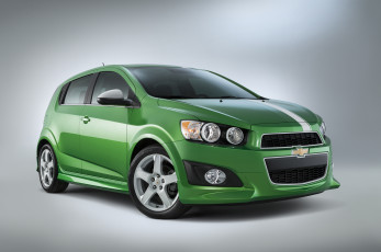 Картинка автомобили chevrolet 2014г concept performance sonic зеленый