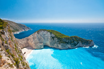 Картинка природа побережье море ионические острова греция david havenhand рhotography небо лето