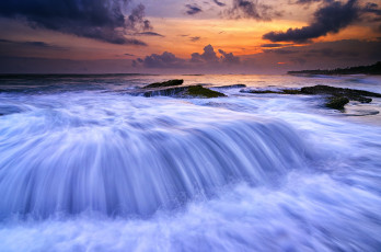 Картинка природа моря океаны океан берег скалы волны