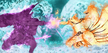 обоя аниме, naruto, by, hddraw, shinobi, ninja, shippuden, samurai, susanoo, kyuubi, uchiha, sasuke, uzumaki