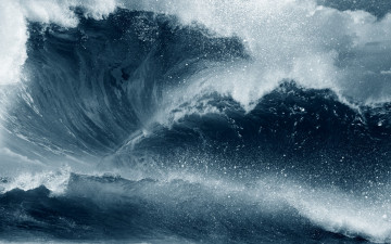 Картинка природа стихия волны пена море
