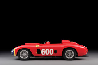 Картинка автомобили ferrari 290 mm scaglietti spyder красный