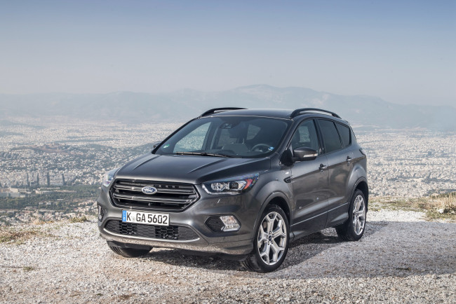 Обои картинки фото автомобили, ford, 2016г, st-line, kuga