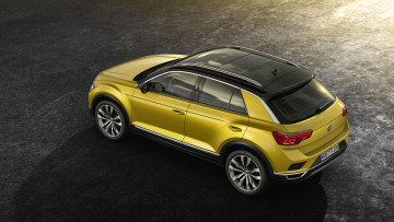 обоя volkswagen t-roc 2018, автомобили, volkswagen, 2018, t-roc