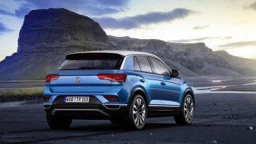 обоя volkswagen t-roc 2018, автомобили, volkswagen, 2018, t-roc