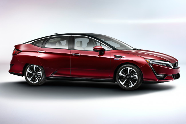 Обои картинки фото honda fcv clarity 2017, автомобили, honda, clarity, fcv, 2017