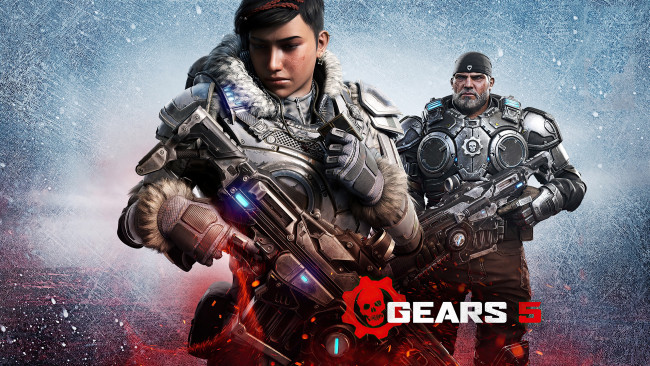 Обои картинки фото видео игры, gears of war 5, постер, gears, of, war, 5, персонаж