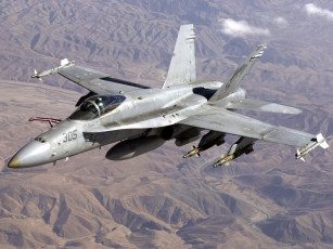 Картинка fa18c авиация боевые самолёты