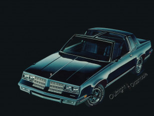 обоя oldsmobile, calais, 1982, автомобили