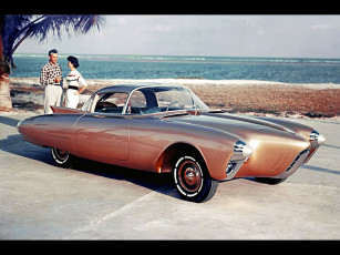 обоя oldsmobile, golden, 1956, автомобили