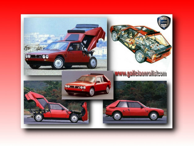 Обои картинки фото lancia, delta, streetger, автомобили