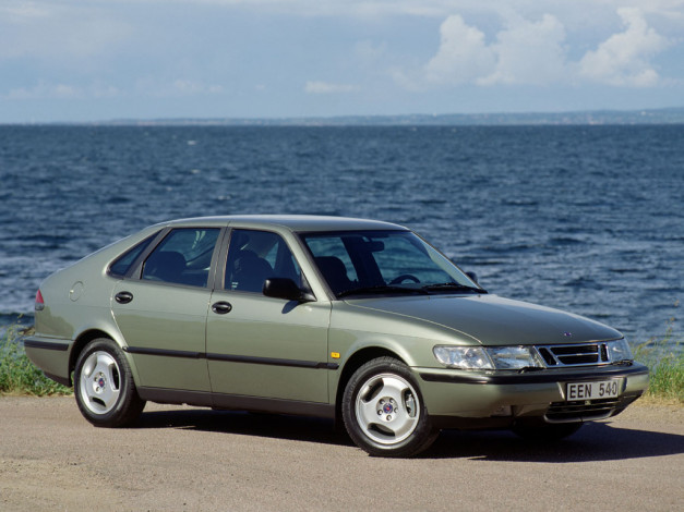 Обои картинки фото saab, 900, автомобили