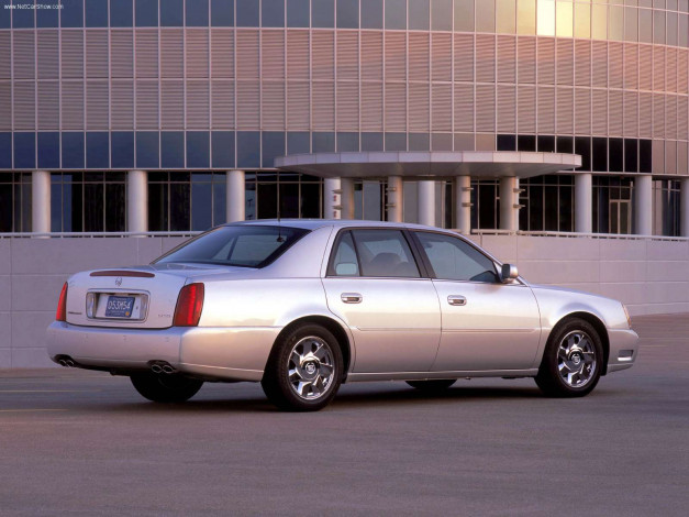 Обои картинки фото cadillac, deville, 2002, автомобили