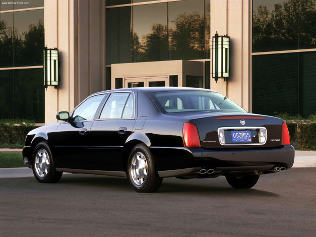 Обои картинки фото cadillac, deville, 2002, автомобили