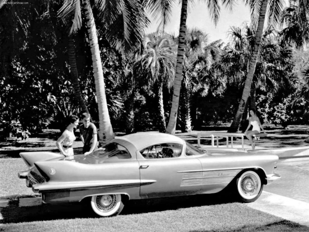 Обои картинки фото cadillac, el, camino, concept, 1954, автомобили