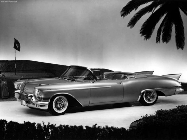 Обои картинки фото cadillac, eldorado, 1957, автомобили