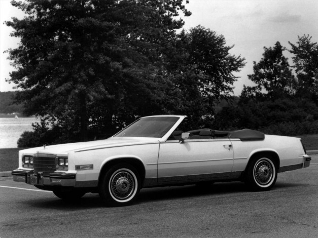 Обои картинки фото cadillac, eldorado, 1984, автомобили