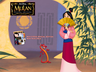 обоя мультфильмы, mulan