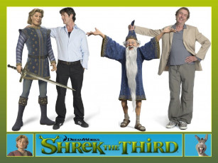 обоя мультфильмы, shrek, the, third