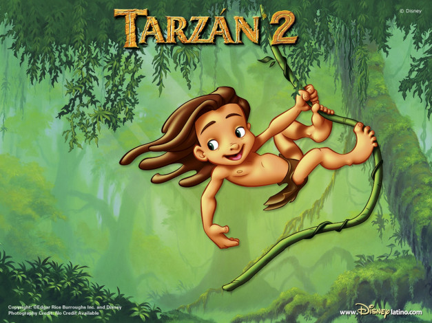 Обои картинки фото мультфильмы, tarzan, ii