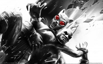 Картинка batman arkham city видео игры catwoman