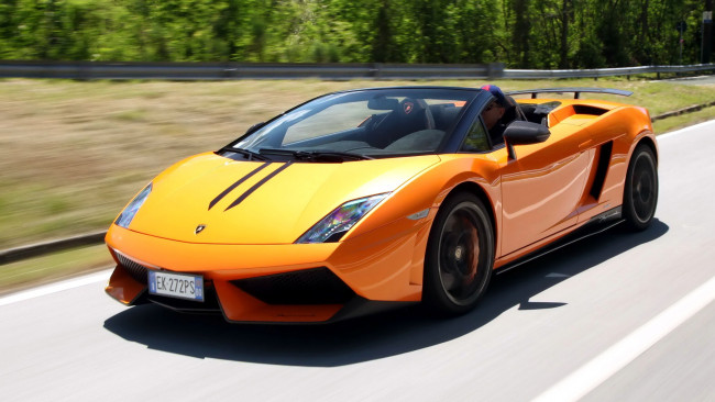 Обои картинки фото lamborghini, gallardo, автомобили, скорость, автомобиль, стиль, изящество, мощь