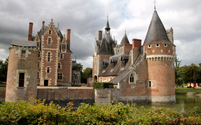 Обои картинки фото castle, moulin, франция, города, дворцы, замки, крепости, замок