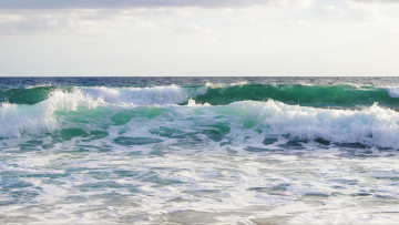 Картинка природа моря океаны пена волны