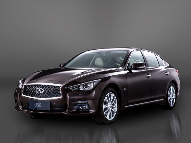 Обои картинки фото автомобили, infiniti, q50l, 2-0t, v37, 2014г