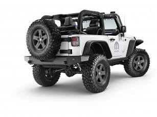 обоя автомобили, jeep, jk, side, concept, dark, wrangler, 2015г