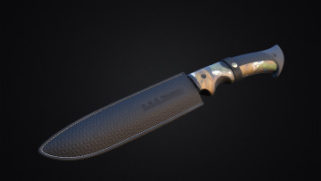 Картинка оружие 3d фон нож