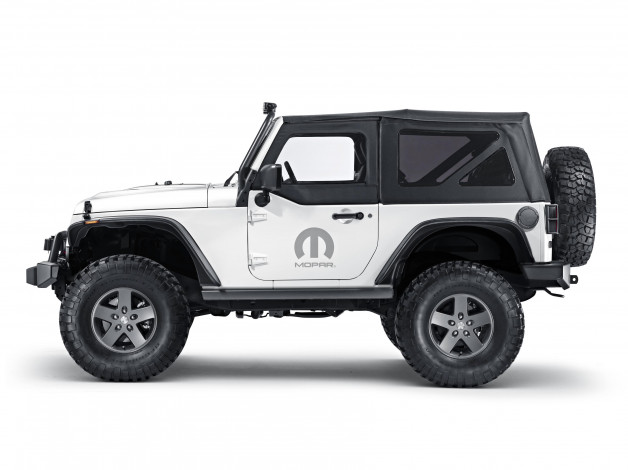 Обои картинки фото автомобили, jeep, side, dark, 2015г, wrangler, jk, concept