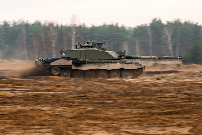 Обои картинки фото техника, военная техника, боевой, танк, Челленджер, 2, challenger, бронетехника