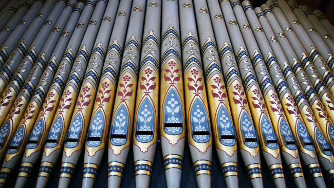 Обои картинки фото музыка, -музыкальные инструменты, орган, уэльс, трубы, рексем