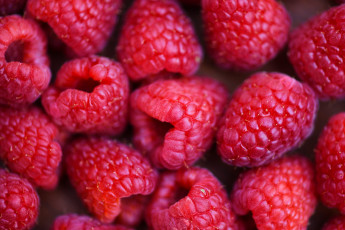 Картинка еда малина спелая ягоды