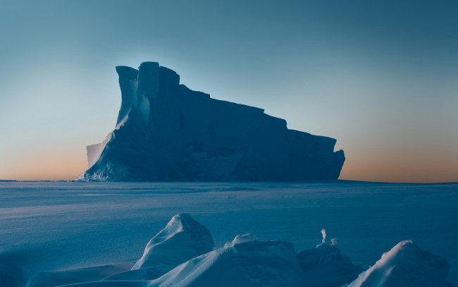 Обои картинки фото природа, айсберги и ледники, айсберг, снег, лед