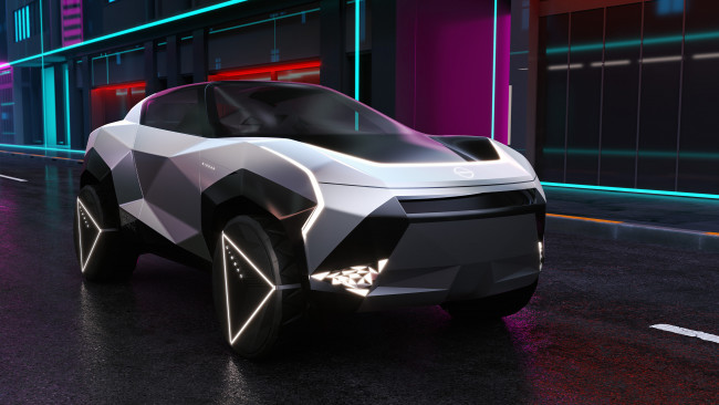 Обои картинки фото автомобили, nissan, datsun, hyper, punk, concept, ниссан, концепт