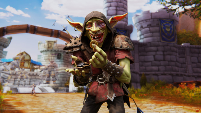 Обои картинки фото world of warcraft tribute ,  goblin rogue, видео игры, ---другое, goblin