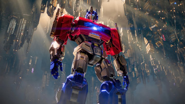 обоя transformers one ,  2024 , мультфильмы, transformers one, transformers, one, трансформеры, начало, крис, хемсворт, chris, hemsworth, orion, pax, optimus, prime, озвучка