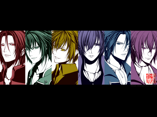 Обои картинки фото hakuouki, shinsengumi, kitan, аниме, hakuoki