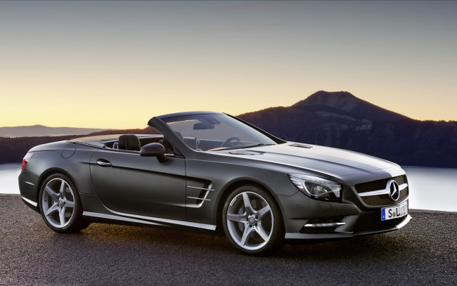 Обои картинки фото mercedes, benz, sl, class, 2013, автомобили