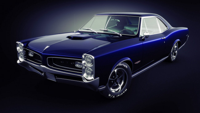 Обои картинки фото автомобили, pontiac, 1966, авто, автомобиль