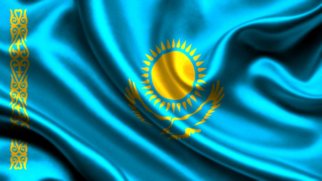 Обои картинки фото разное, флаги, гербы, казахстана, флаг