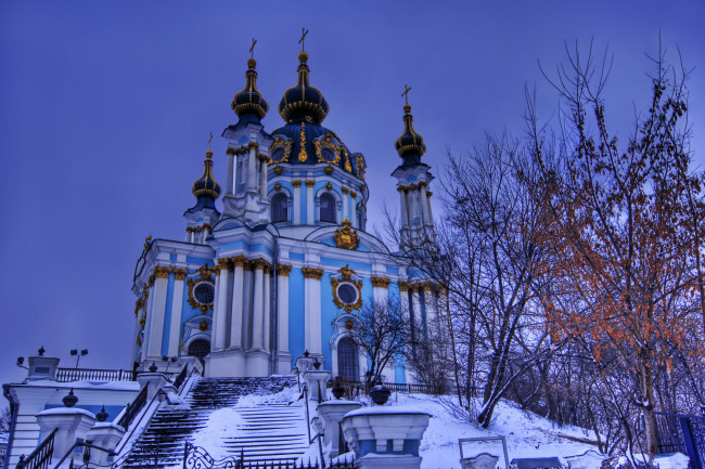 Обои картинки фото киев, города, украина, храм
