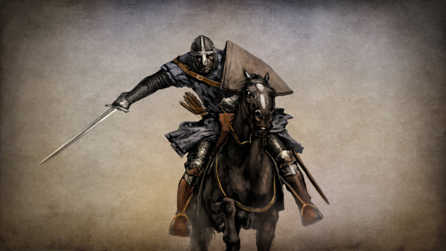 Обои картинки фото рисованные, армия, всадник, меч, конь, рыцарь, воин, амуниция, броня